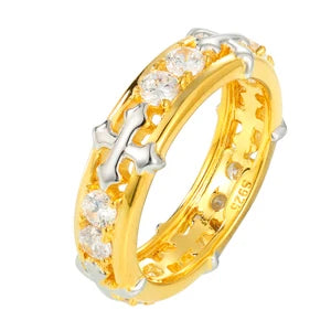 Anillos Ice Out de moissanita