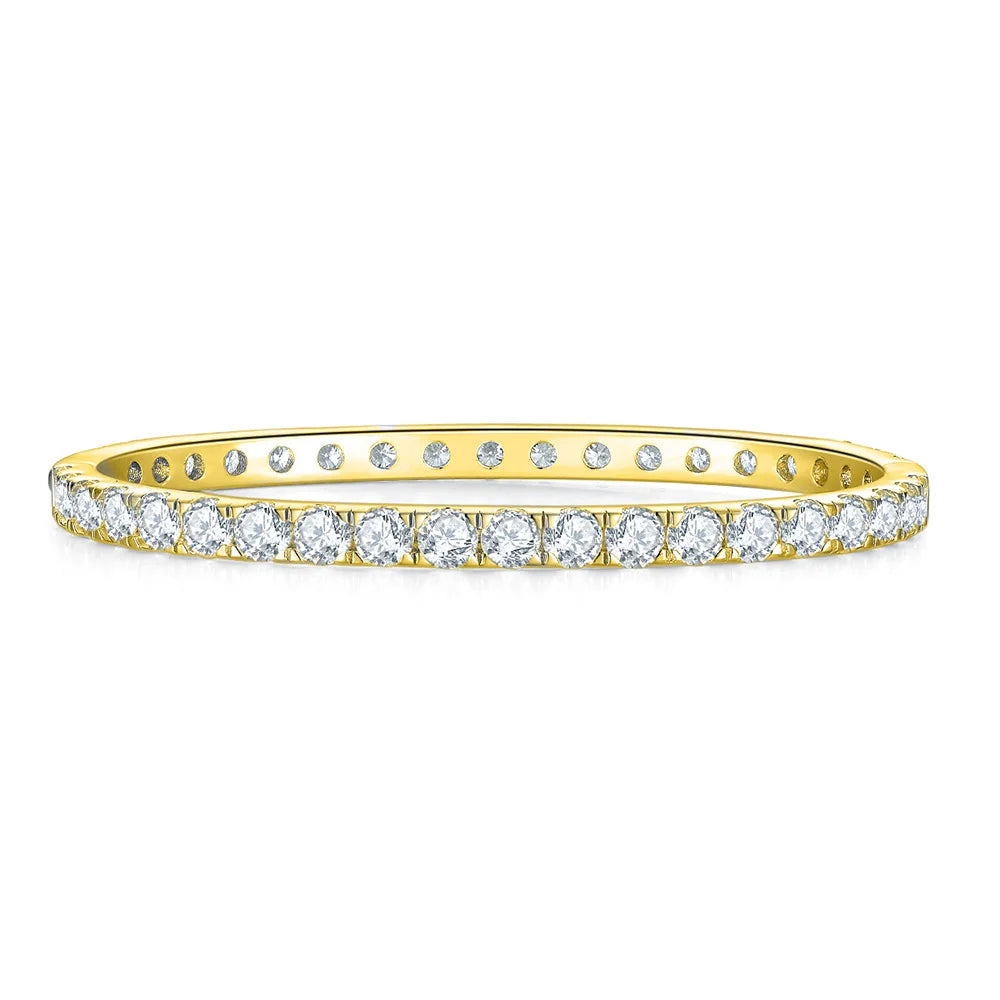 Pulsera love no.2 de moissanita personalizable