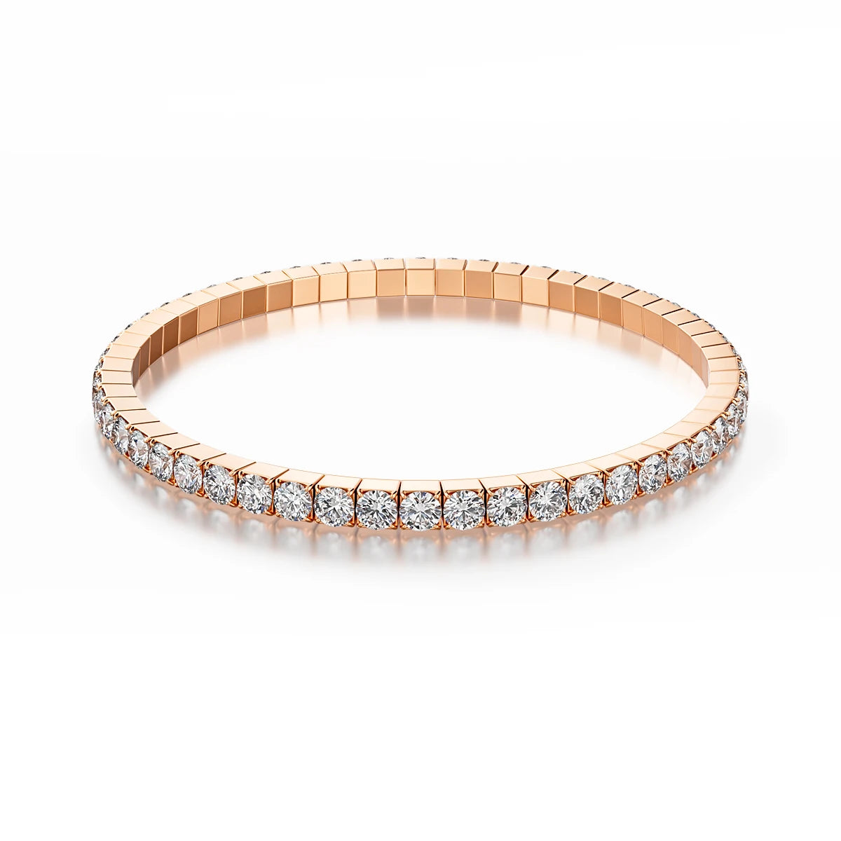 Pulsera de tenis Moissanite de 3MM