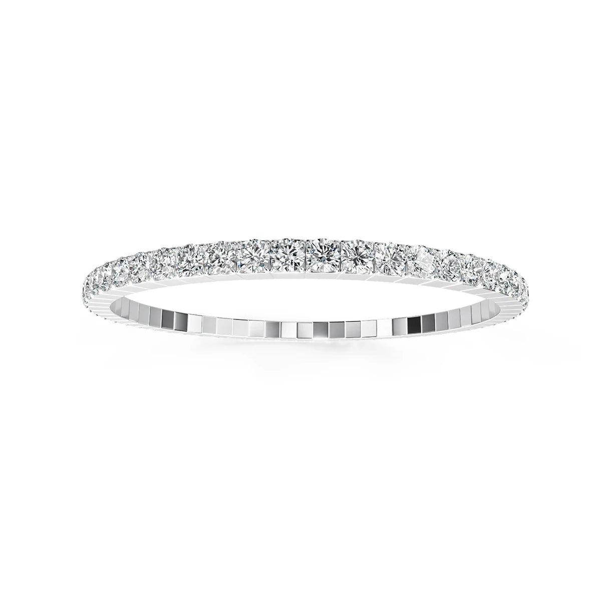 Pulsera de tenis Moissanite de 3MM