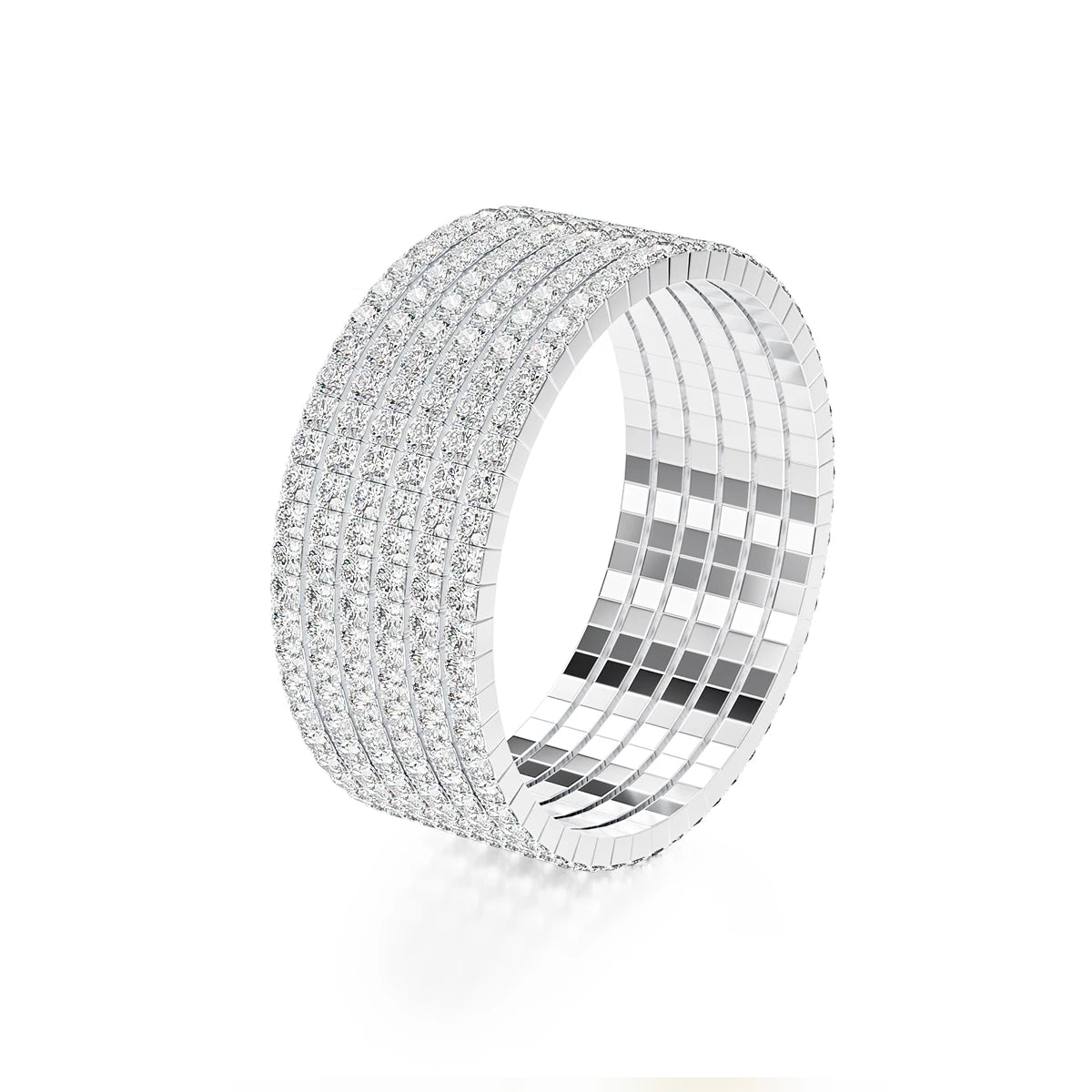 Pulsera de tenis Moissanite de 3MM