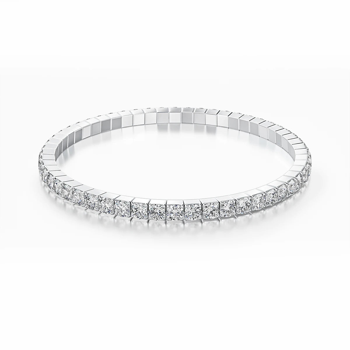 Pulsera de tenis Moissanite de 3MM