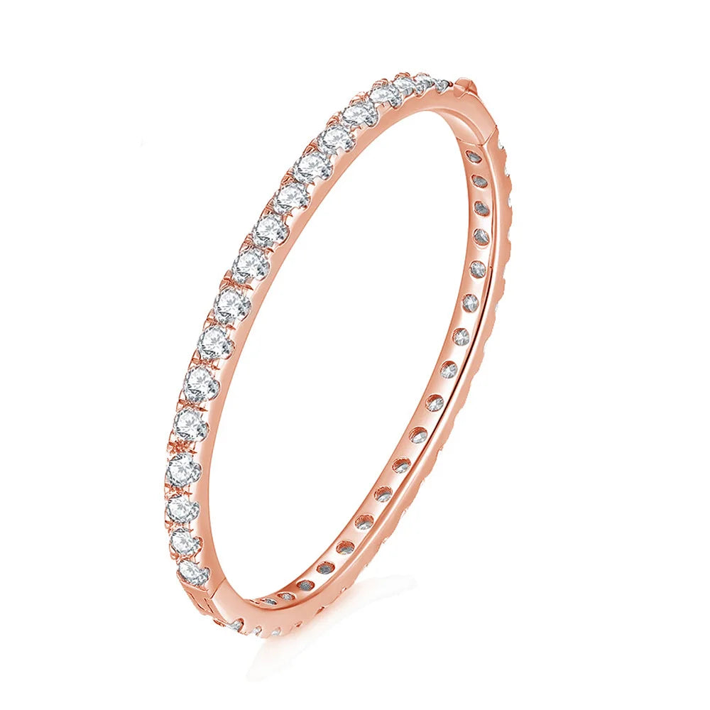 Pulsera love no.2 de moissanita personalizable
