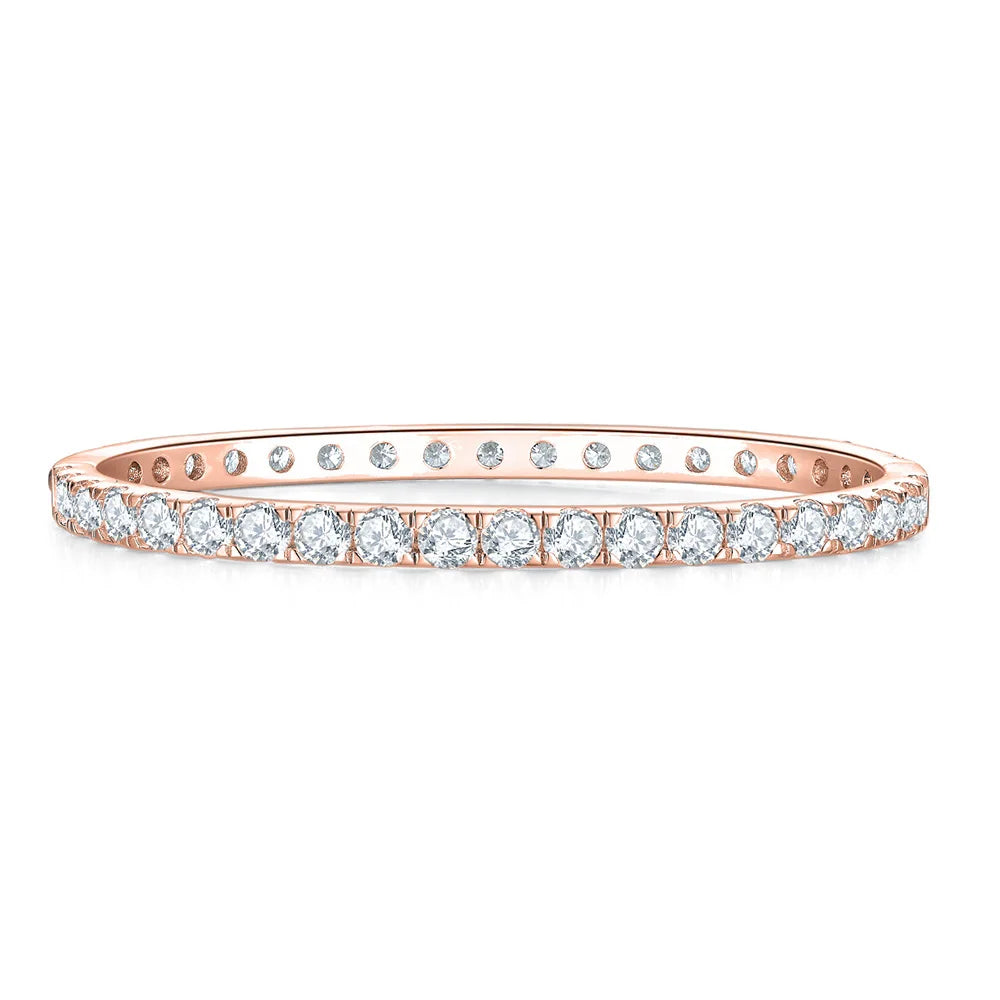 Pulsera love no.2 de moissanita personalizable