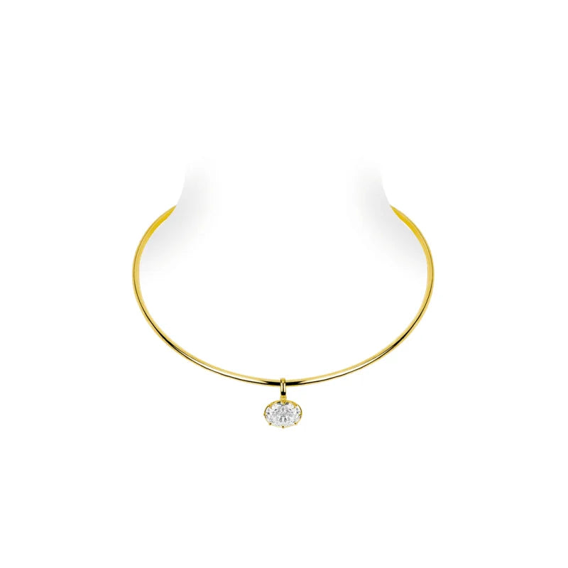 Gargantilla de oro 18k