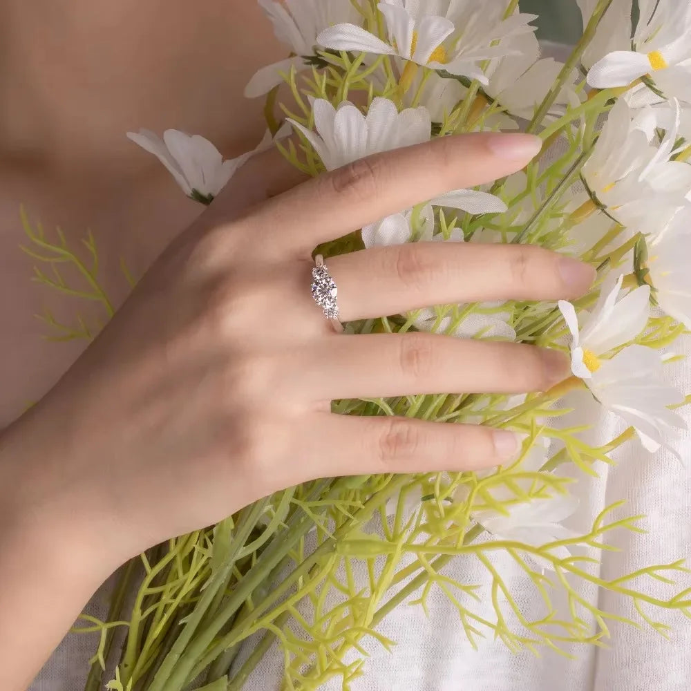 Anillo de compromiso 1.6 kilates