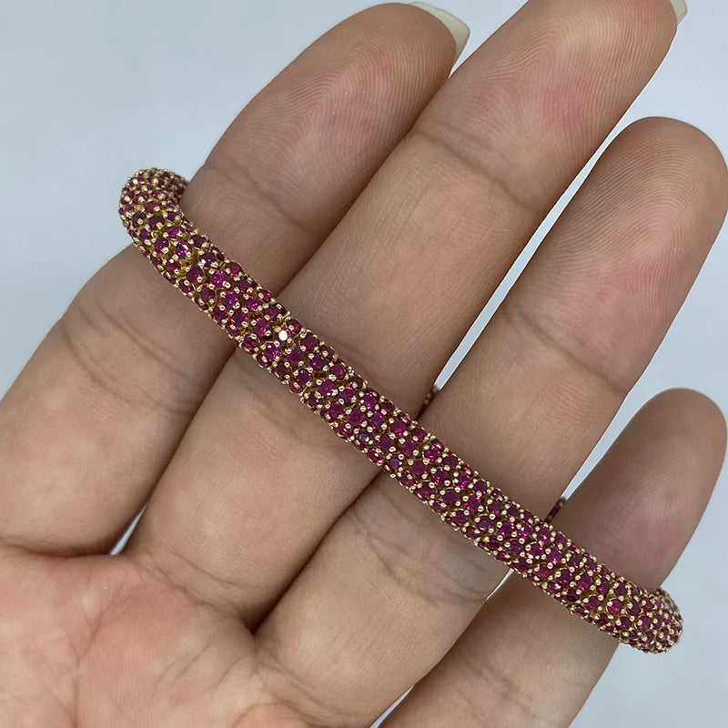 Brazalete Rubí