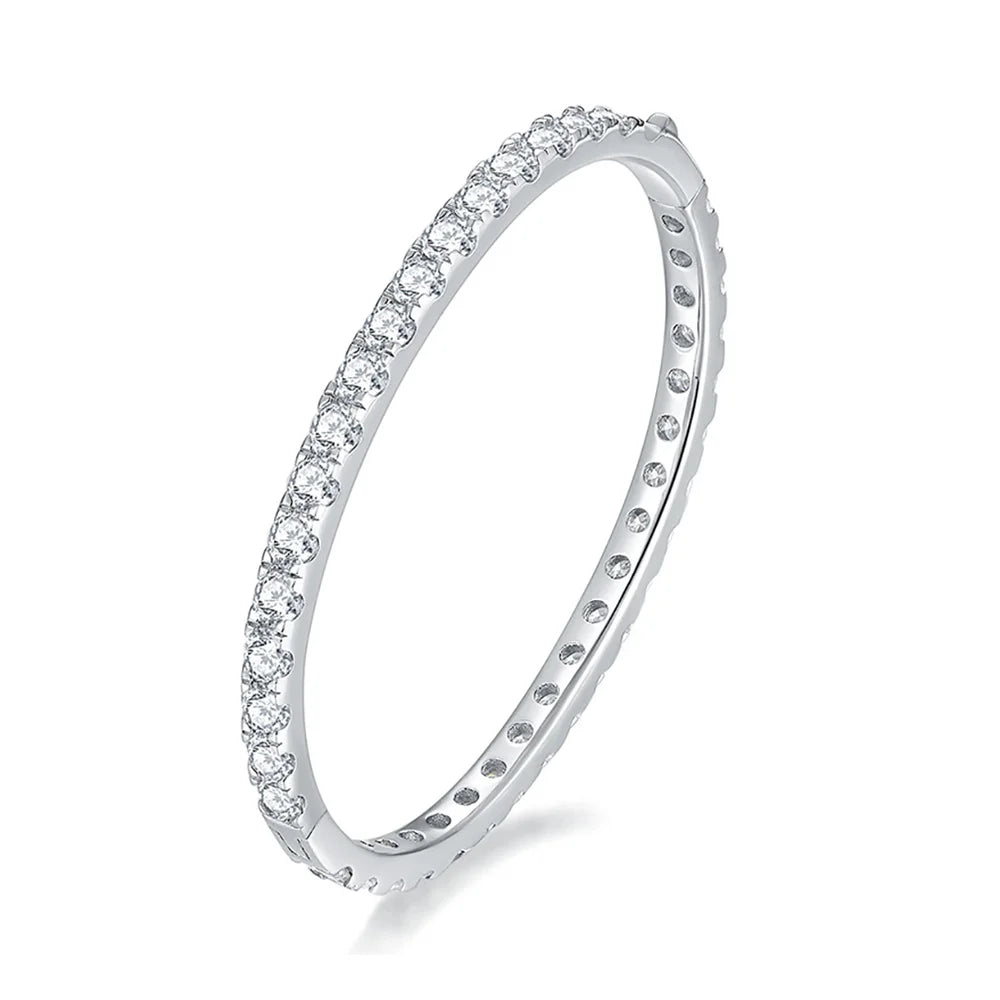 Pulsera love no.2 de moissanita personalizable
