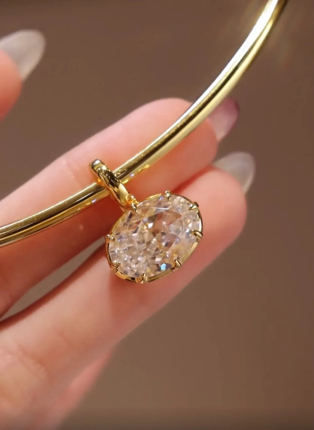 Gargantilla de oro 18k