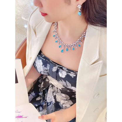 Aquamarine Necklace