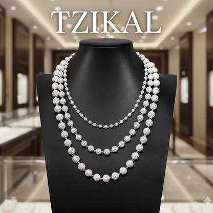 Collar de plata maciza 925 de 4 mm, 8 mm y 10 mm de ancho con moissanita