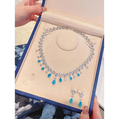 Aquamarine Necklace
