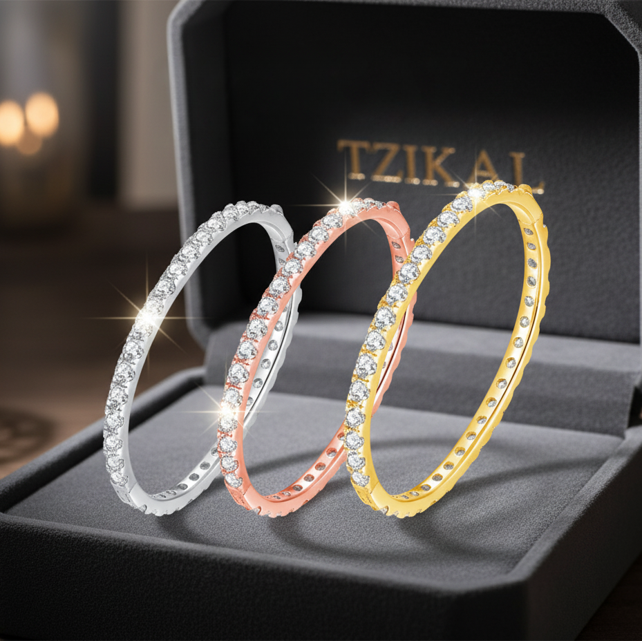 Pulsera love no.2 de moissanita personalizable