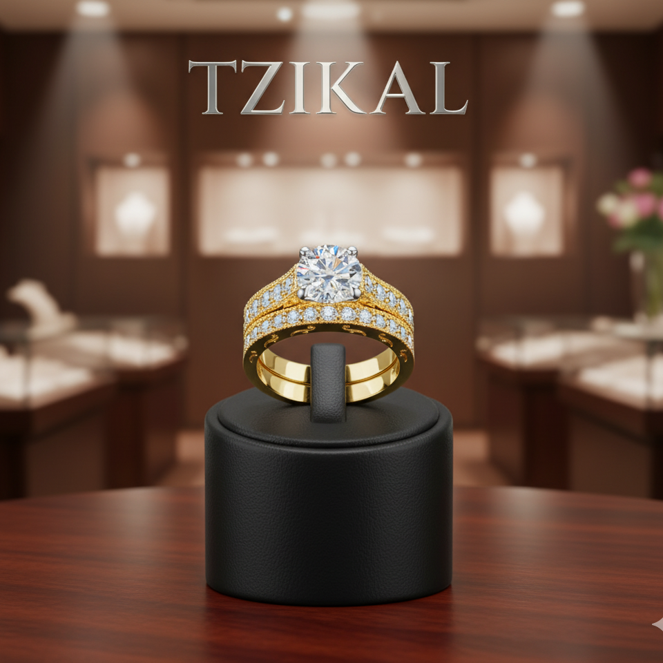 Anillo de compromiso moissanita de 2 quilates 