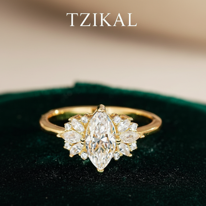 Anillo de Compromiso, Marquesa 1ct