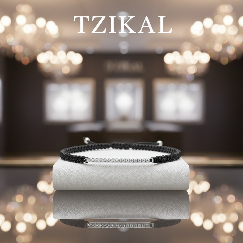 Pulseras de moissanita trenzada de 2/3 mm