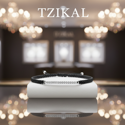 Pulseras de moissanita trenzada de 2/3 mm