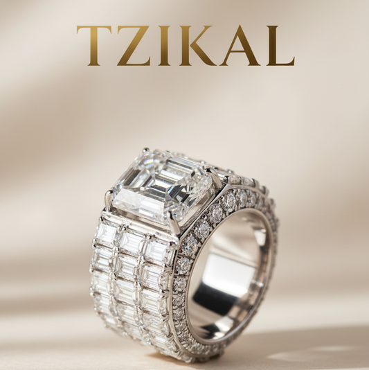 Anillo Ice Baguettes VVS