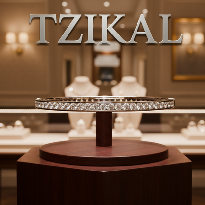 Pulsera love de moissanita 2.5mm