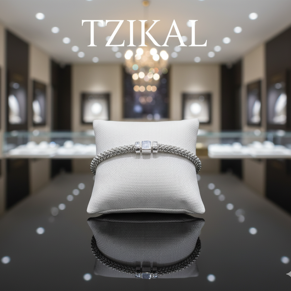 Pulsera de plata unisex