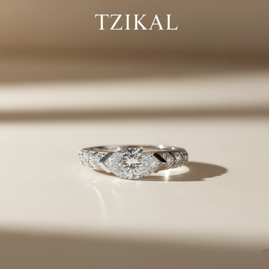 Sortijas Matrimoniales corte marquesa 1ud