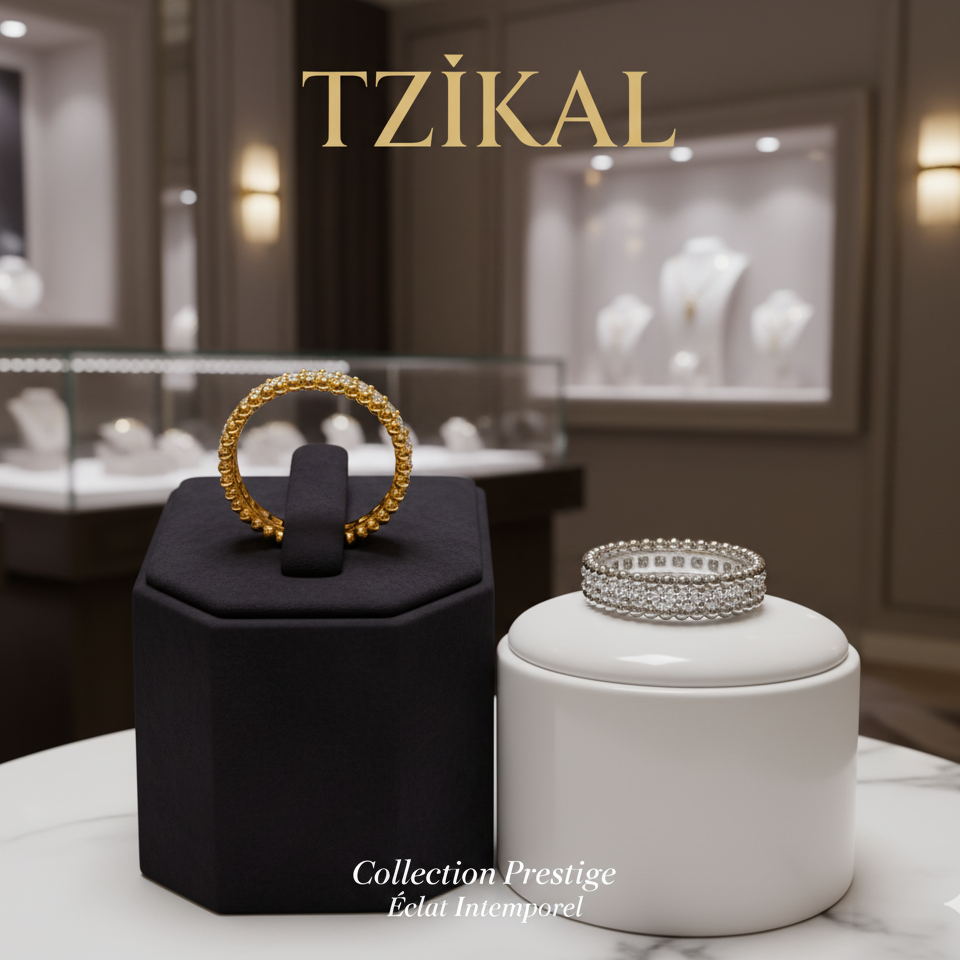 Anillo de plata con moissanita