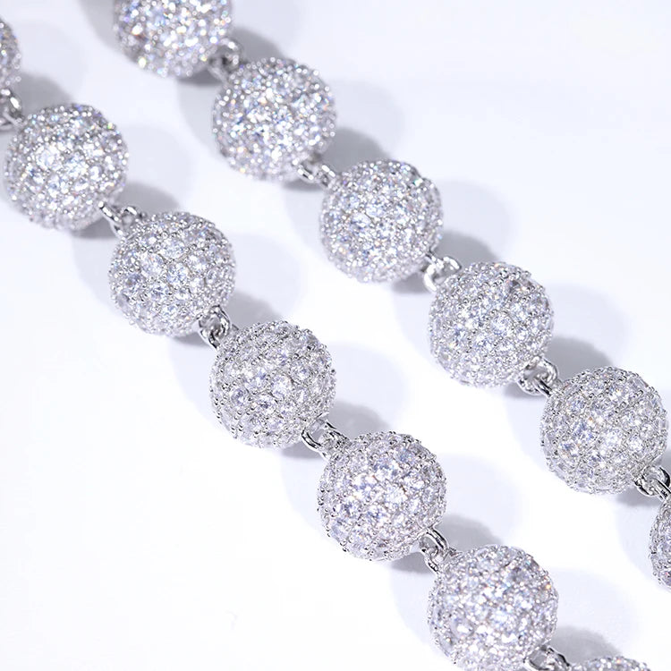 Collar de plata maciza 925 de 4 mm, 8 mm y 10 mm de ancho con moissanita