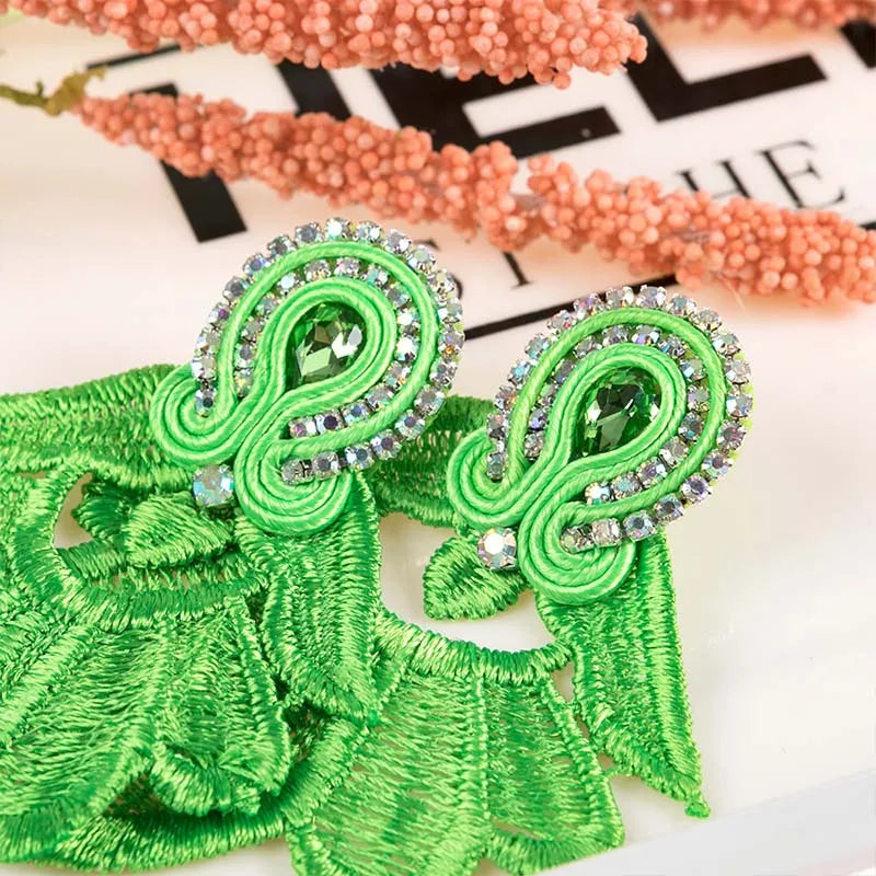 Pendientes de Encaje