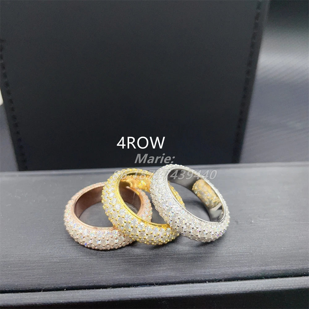 Anillo VVS Moissanita