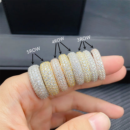 Anillo VVS Moissanita