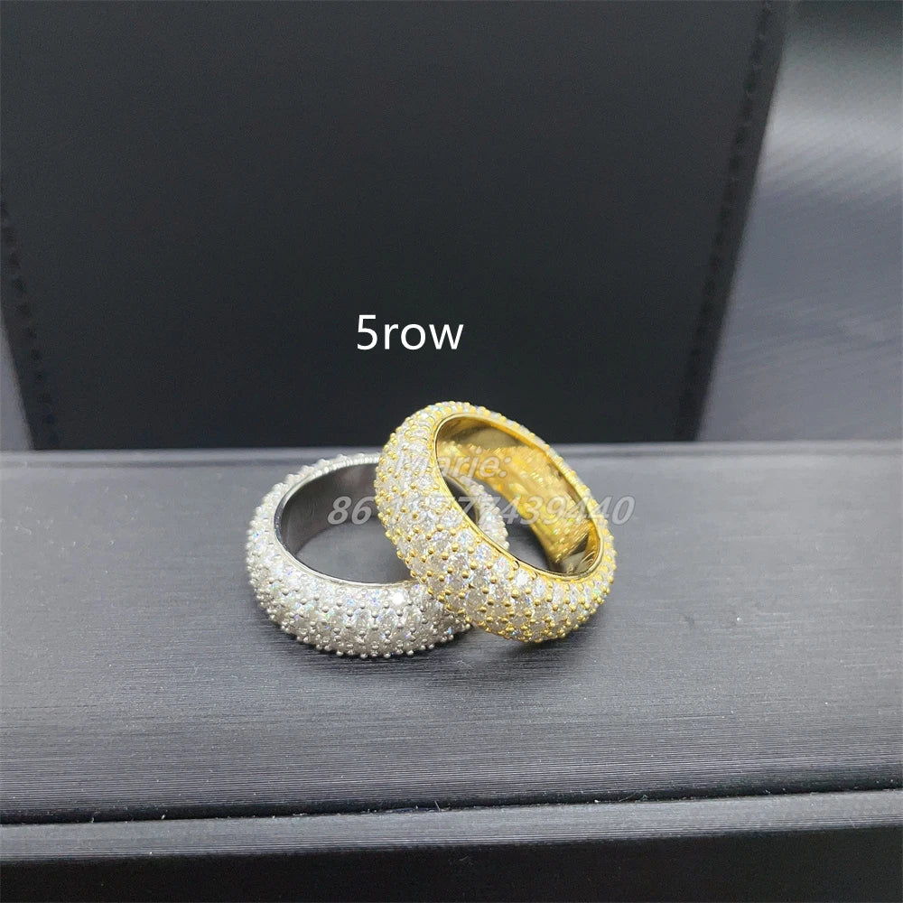 Anillo VVS Moissanita