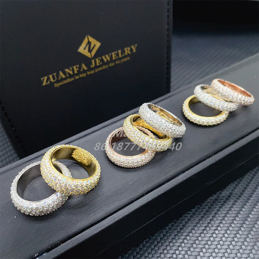 Anillo VVS Moissanita