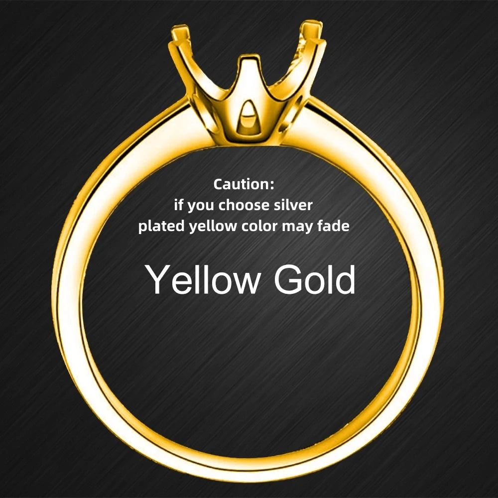 Anillos de boda de moissanita JOVOVASMILE 3,55 quilates 10x7,5mm corte Esmeralda certificado joyería de oro sólido de 14k para mujer