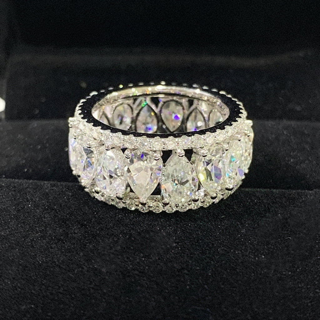 Anillo Eternity Ice Unisex