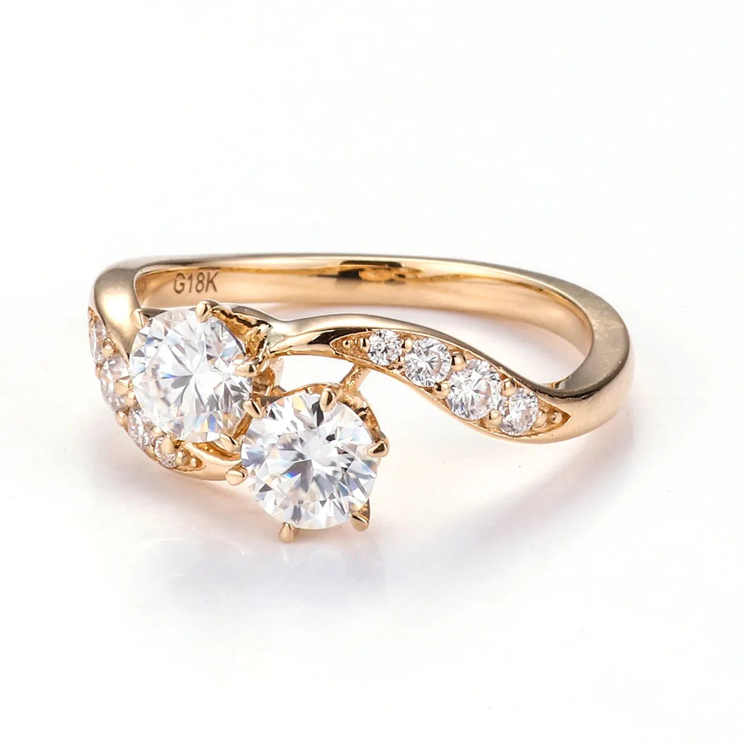 Anillo de Promesa, Corte Brillante