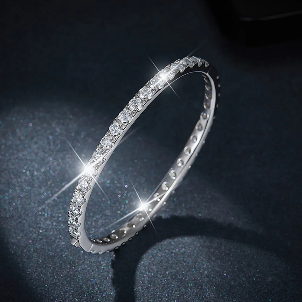 Pulsera love no.2 de moissanita personalizable