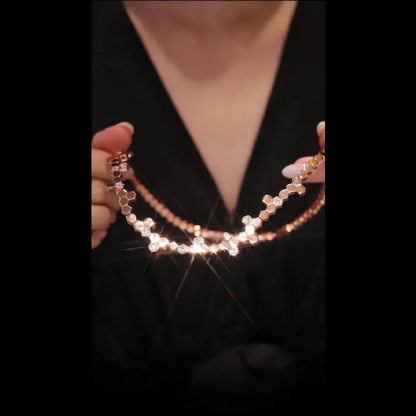 Collar Honeycomb de Plata