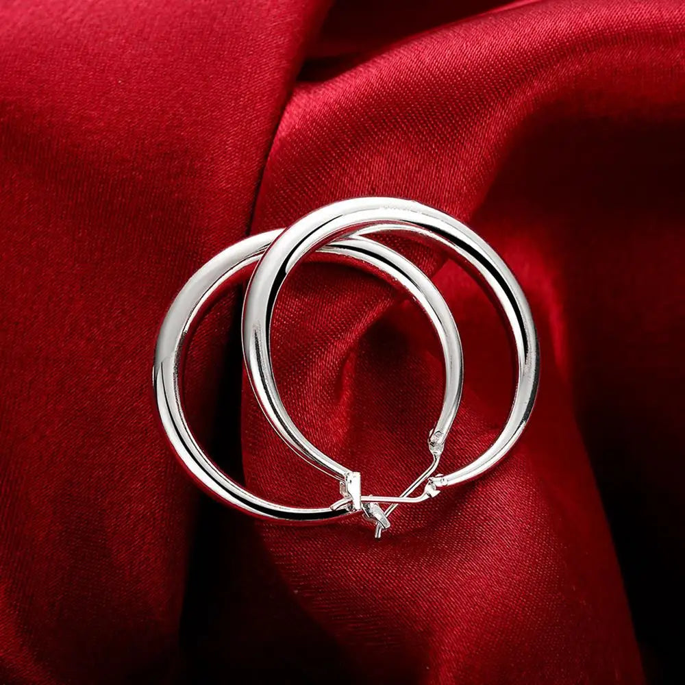 Pendientes de aro de 3.5cm