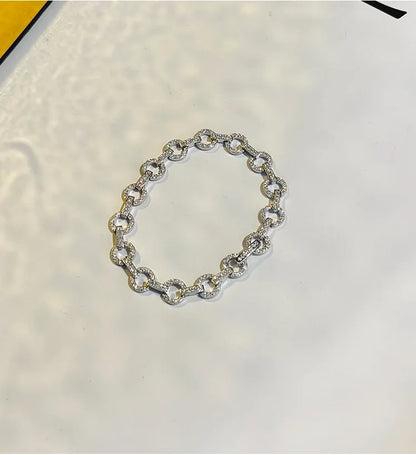 Pulseras de moissanita Unisex
