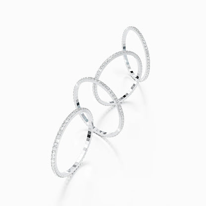 Pulsera de tenis Moissanite de 3MM