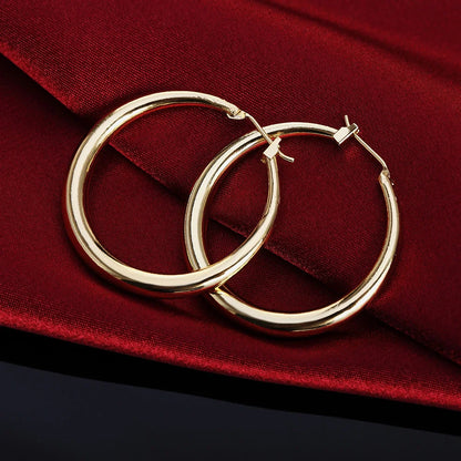 Pendientes de aro de 3.5cm