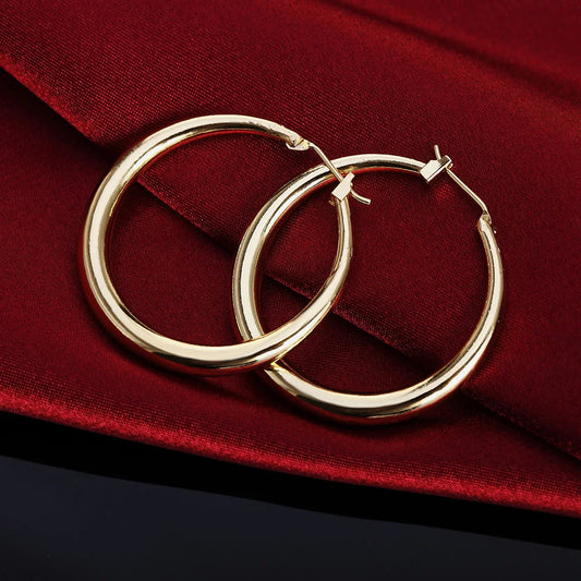 Pendientes de aro de 3.5cm