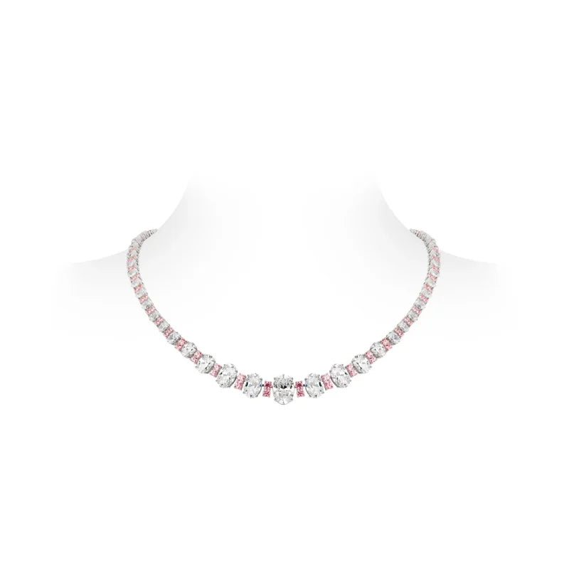 Corazón de Zafiro Rosa