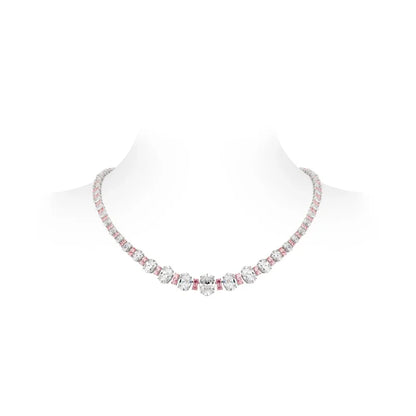 Corazón de Zafiro Rosa