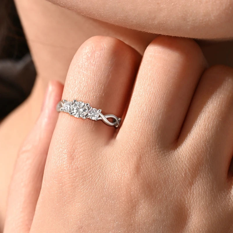 Anillos de moissanita