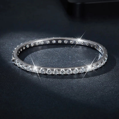 Pulsera love no.2 de moissanita personalizable