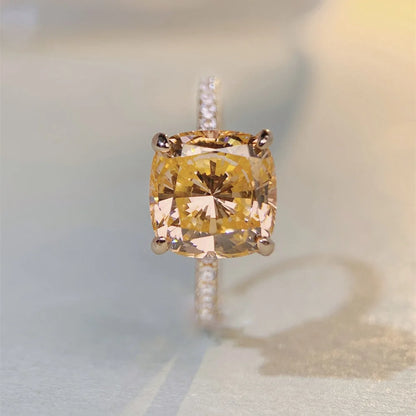 Anillo de Compromiso champagne