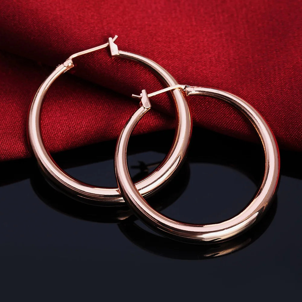 Pendientes de aro de 3.5cm