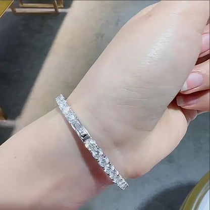 Pulsera love no.2 de moissanita personalizable