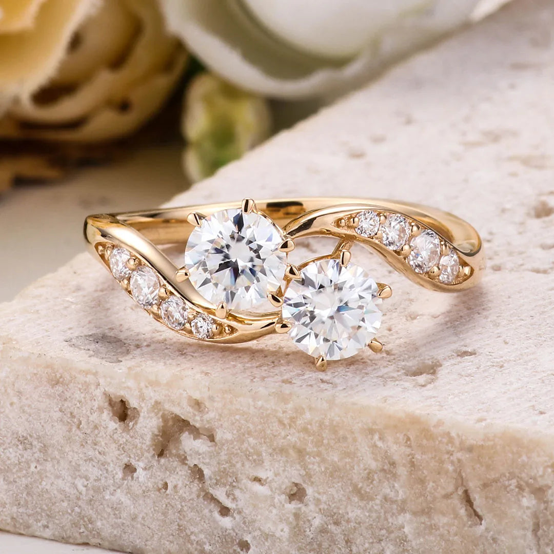 Anillo de Promesa, Corte Brillante